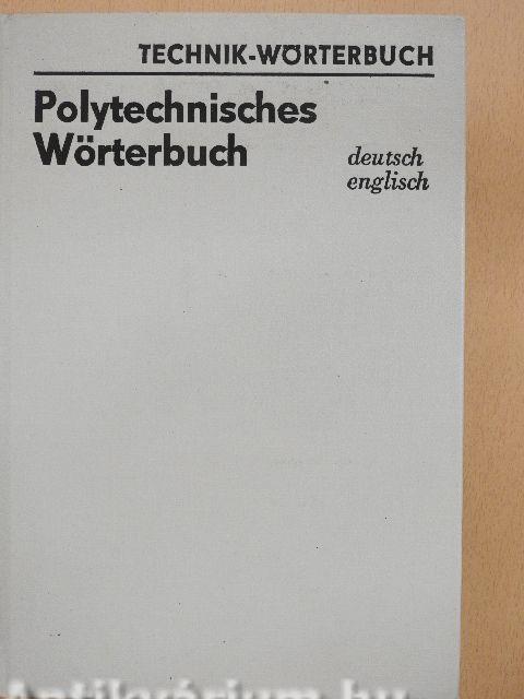 Polytechnisches Wörterbuch