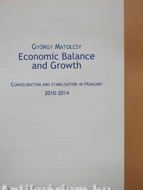 Economic Balance and Growth