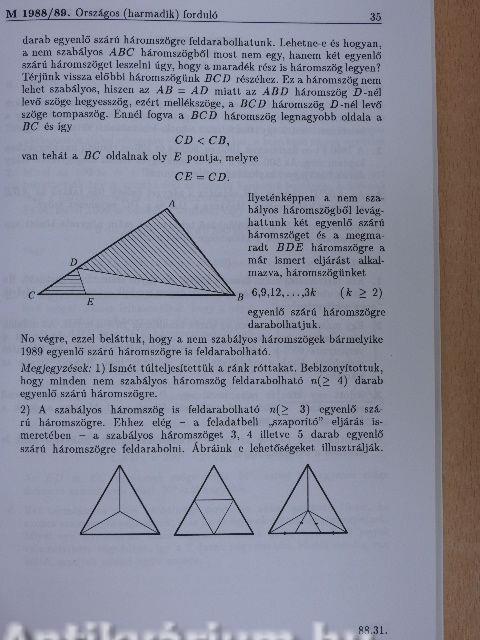 Varga Tamás matematikai versenyek 1.