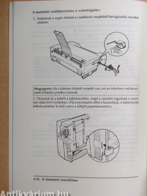 Epson LX-100 felhasználói kézikönyv