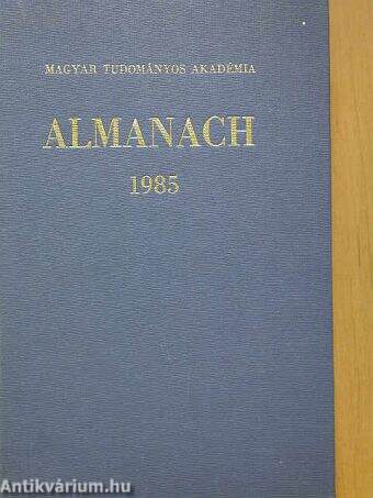 A Magyar Tudományos Akadémia Almanachja 1985