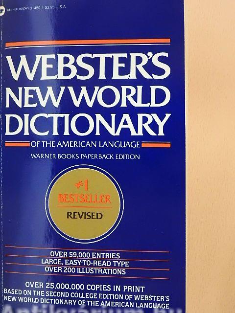 Webster's New World Dictionary of the American Language