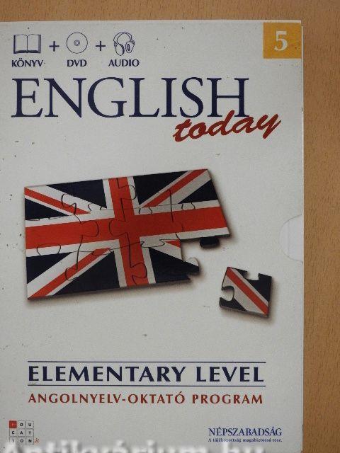 English today Elementary level 5-8. - 4 db DVD-vel