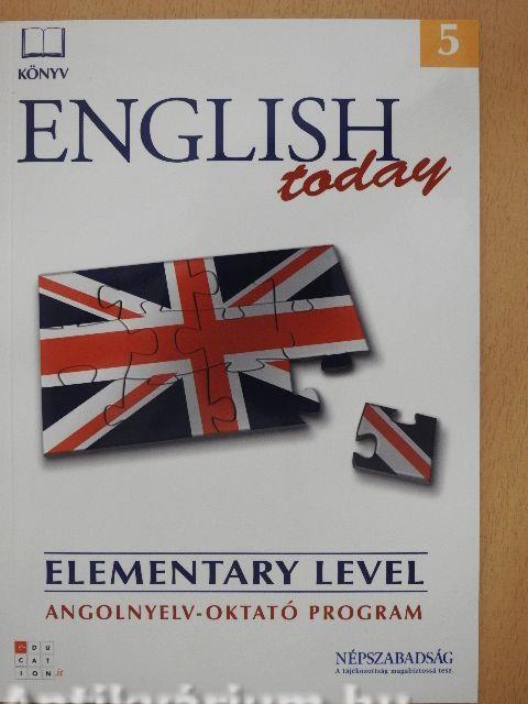 English today Elementary level 5-8. - 4 db DVD-vel