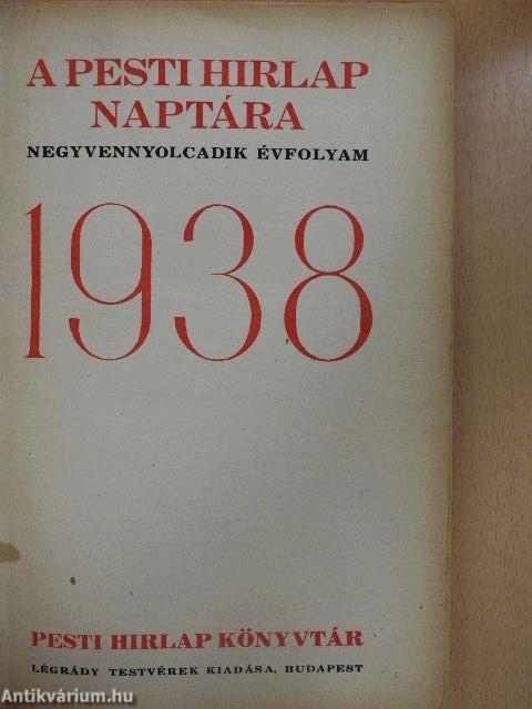 Pesti Hirlap Naptára 1938