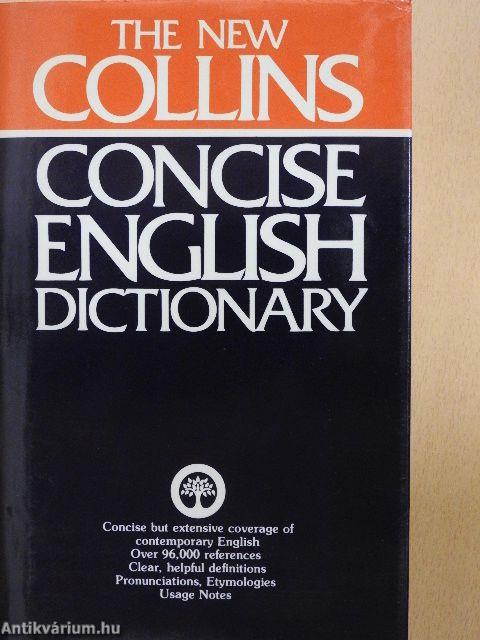 The New Collins Concise Dictionary of the English Language/The New Collins Thesaurus