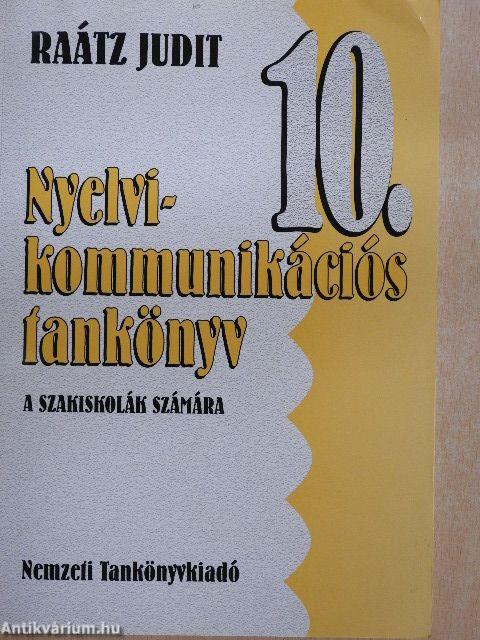 Nyelvi-kommunikációs tankönyv 10.