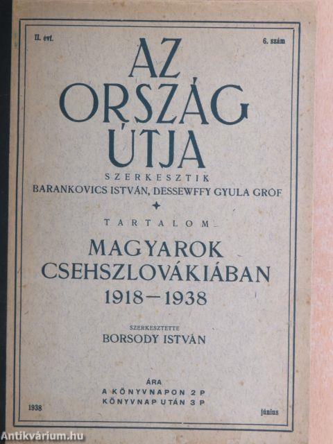 Magyarok Csehszlovákiában 1918-1938