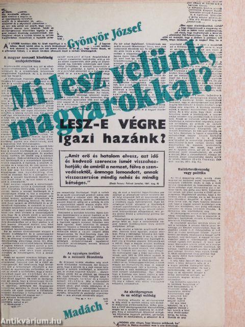 Mi lesz velünk, magyarokkal?