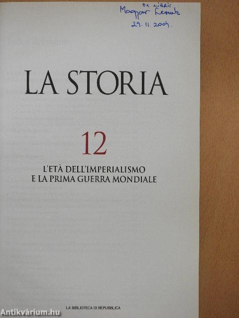 L'etá dell'Imperialismo e la Prima Guerra Mondiale