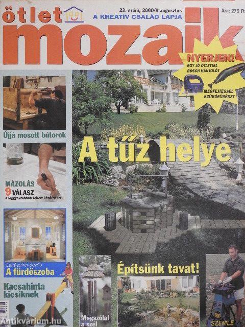 20 lapszám különböző építészet, lakberendezés és kertészet témájú magazinokból