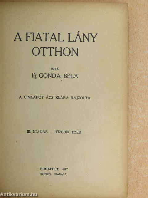 A fiatal lány otthon