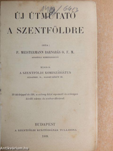 Új útmutató a Szentföldre