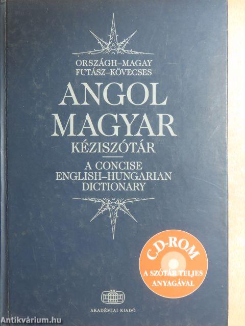 Angol-magyar kéziszótár 
