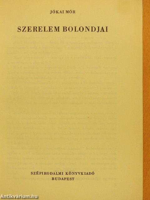 Szerelem bolondjai