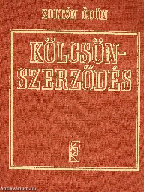 Kölcsönszerződés