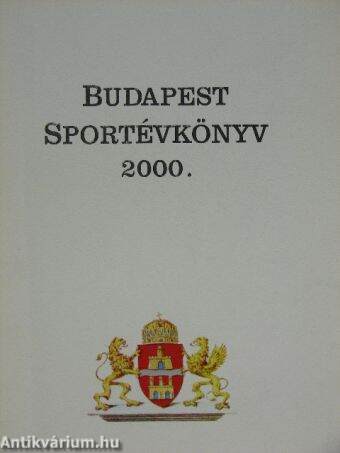 Budapest Sportévkönyv 2000.