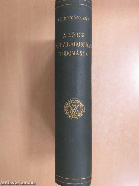 A görög felvilágosodás tudománya