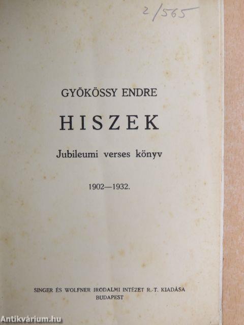 Hiszek 1902-1932