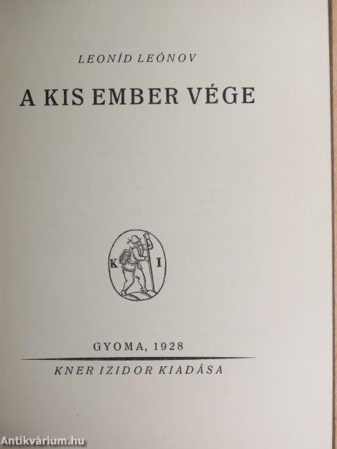 A kis ember vége