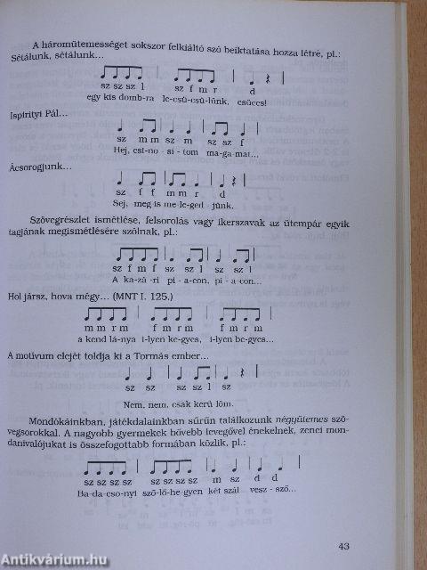 Az óvodai ének-zene foglalkozások módszertana