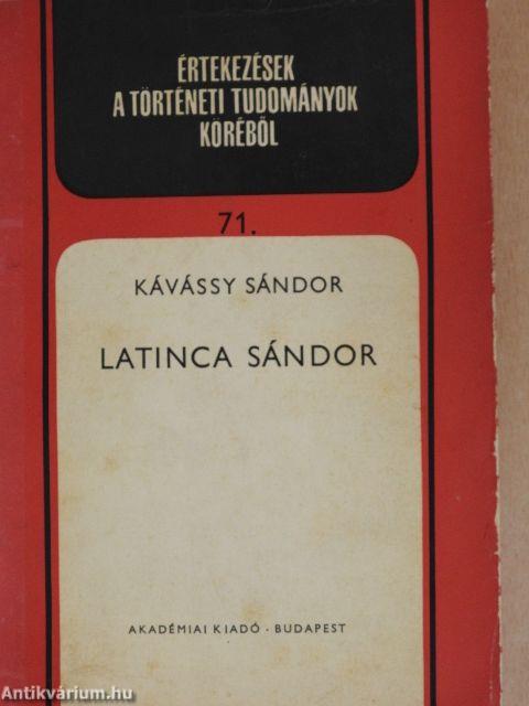 Latinca Sándor