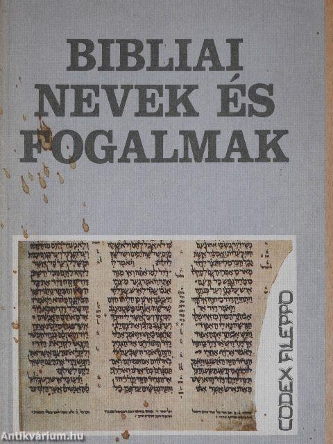 Bibliai nevek és fogalmak