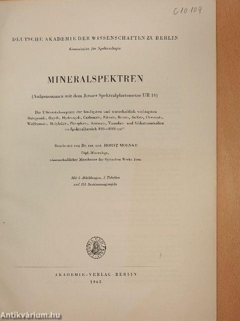 Mineralspektren