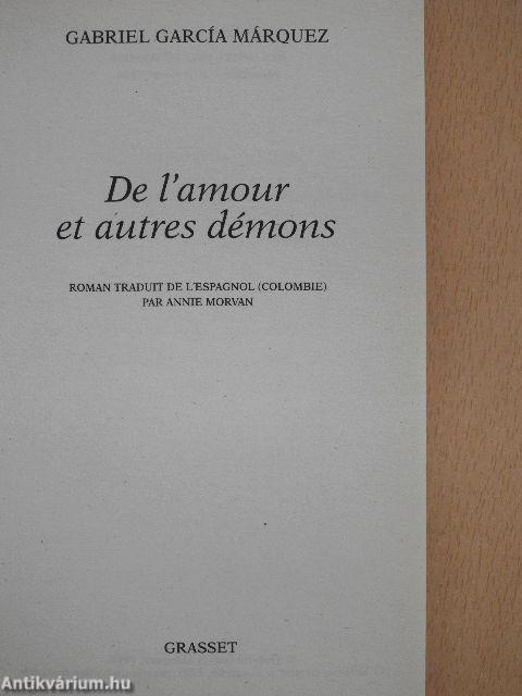 De l'amour et autres démons