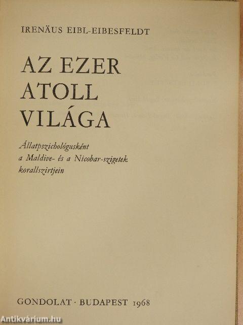 Az ezer atoll világa