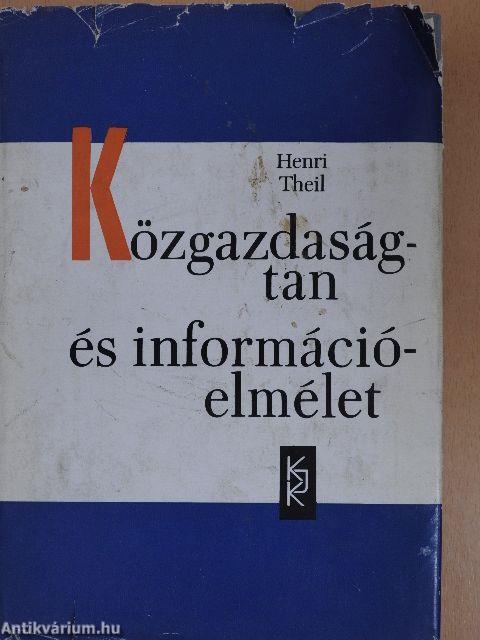 Közgazdaságtan és információelmélet