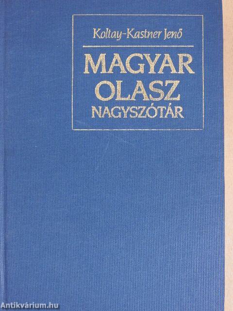 Magyar-olasz nagyszótár 1-2.