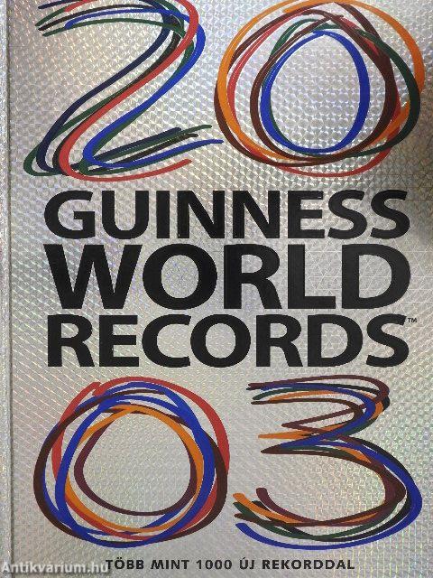 Guinness World Records 2003