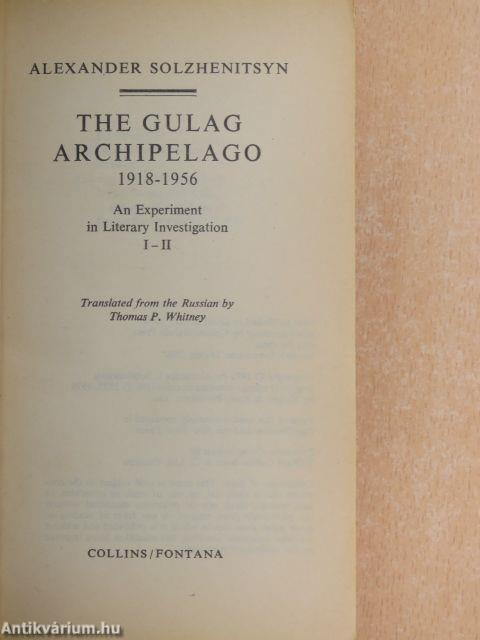 The Gulag Archipelago 1918-1956