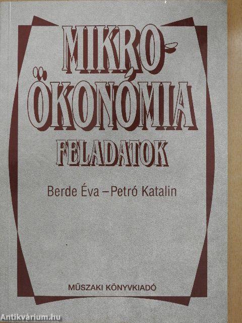 Mikroökonómia feladatok