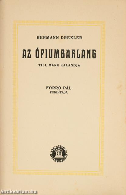 Az ópiumbarlang