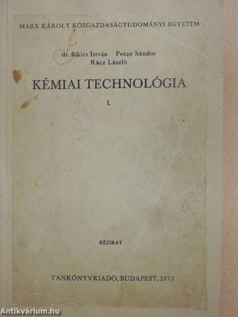 Kémiai technológia I.