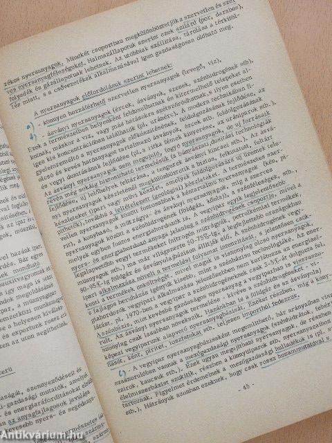 Kémiai technológia I.