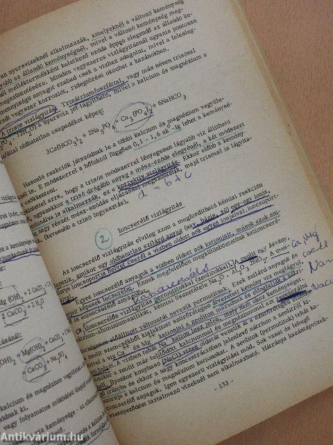 Kémiai technológia I.