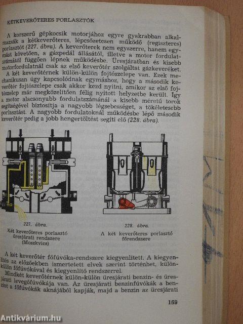 A motorok és gépjárművek szerkezete