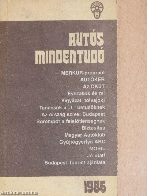 Autós mindentudó 1986