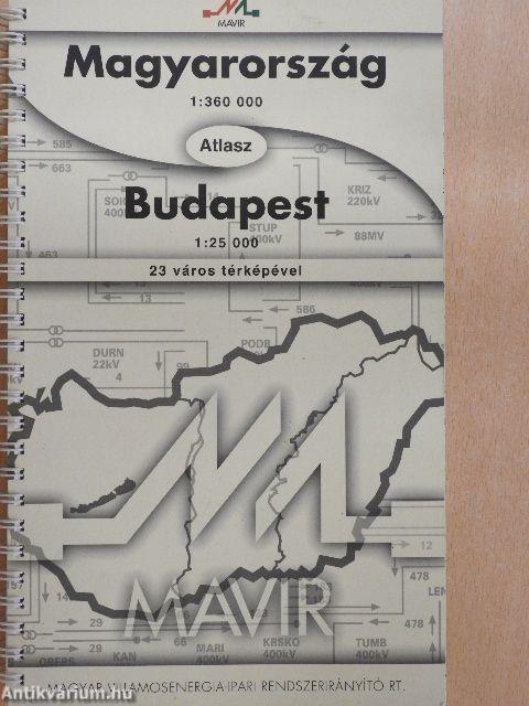 Magyarország autóatlasza/Budapest atlasz