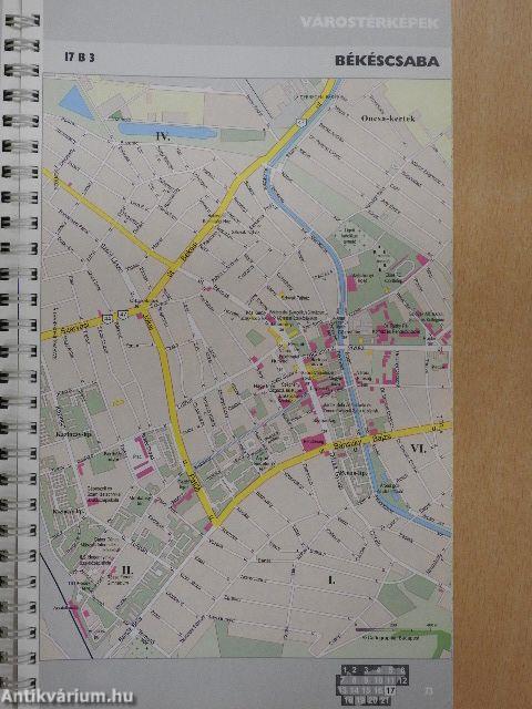 Magyarország autóatlasza/Budapest atlasz