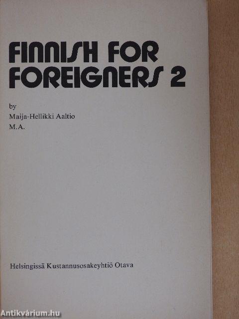 Finnish for Foreigners 2.