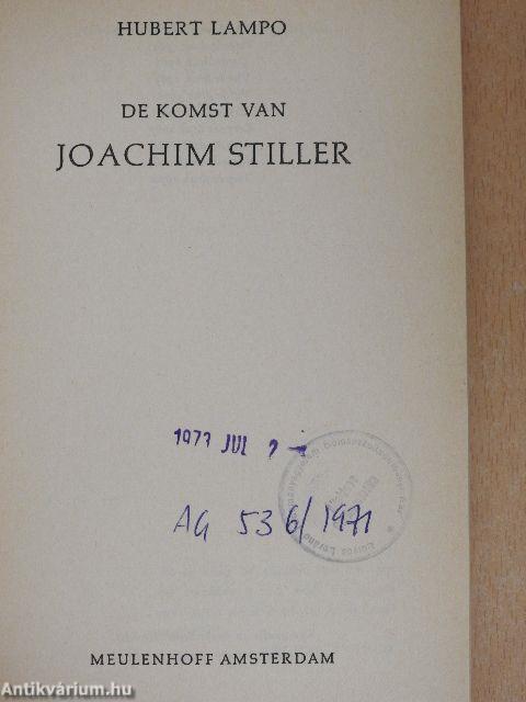 De komst van Joachim Stiller