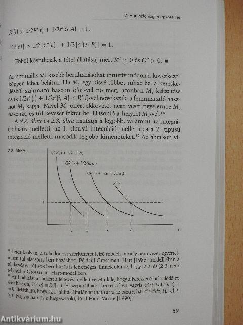 Vállalatok, szerződések és tőkeszerkezet