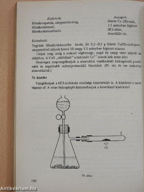 Tanári kézikönyv a szakközépiskolai kémia tanításához a 12137 raktári számú tankönyvhöz