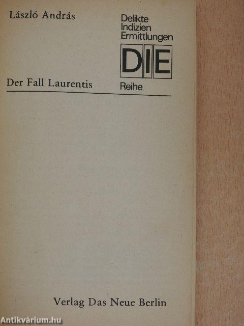 Der Fall Laurentis