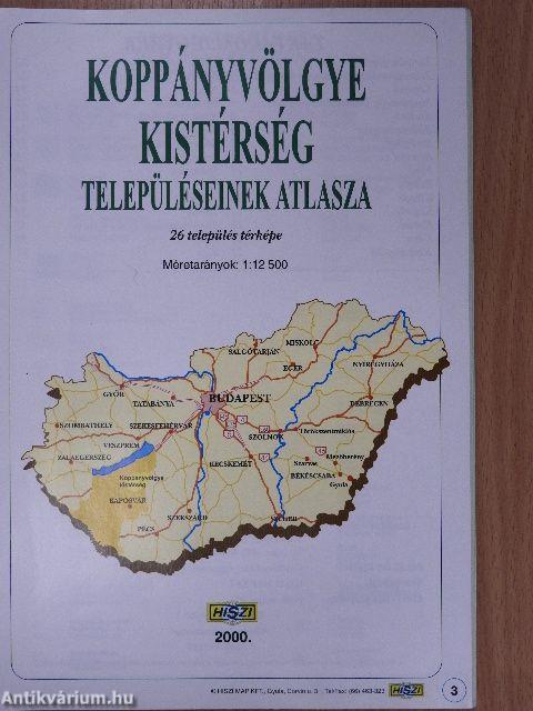 Koppányvölgye kistérség településeinek atlasza