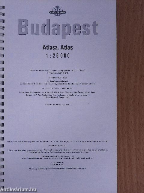 Magyarország autóatlasza/Budapest atlasz
